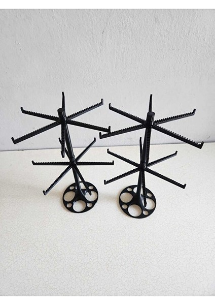 Döner Anahtarlık Standı Siyah Renk – Masaüstü Sergileme ve Düzenleme Aparatı Siyah Renk fırsatları