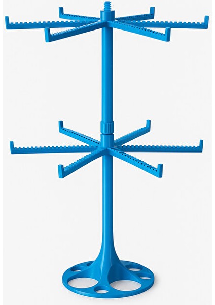 Mavi Döner Anahtarlık Standı – Masaüstü Sergileme ve Düzenleme Aparatı fırsatları