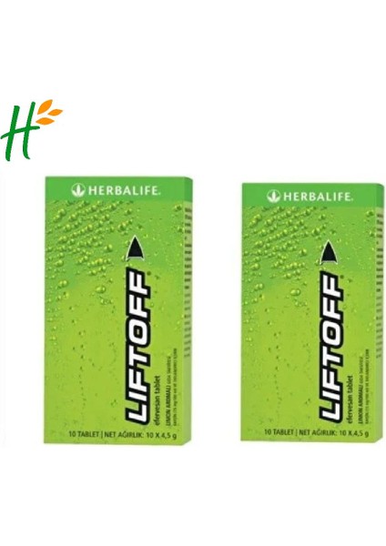 Liftoff Efervesan – C ve B Vitamini ve Kafein Içerikli 2'li Paket