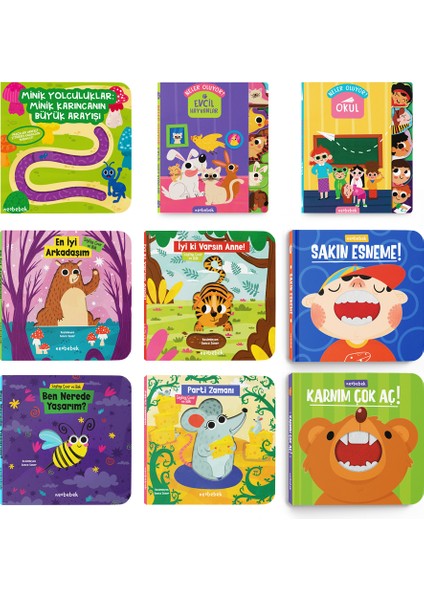 2 Yaş Süper Set (9 Kitap)