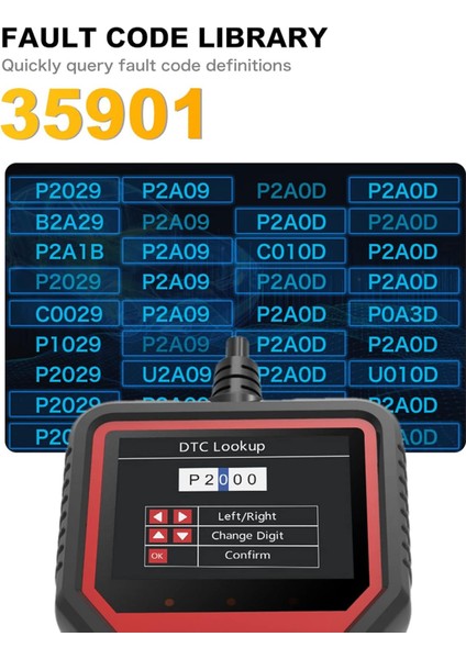 V519 Obdıı Araç Arıza Kodu Silme Okuma 1996 Sonrası Tüm Obd Iı Arabalarla Uyumlu Motor Arıza Kodu Silme 2026 Yeni Versiyon indirimleri