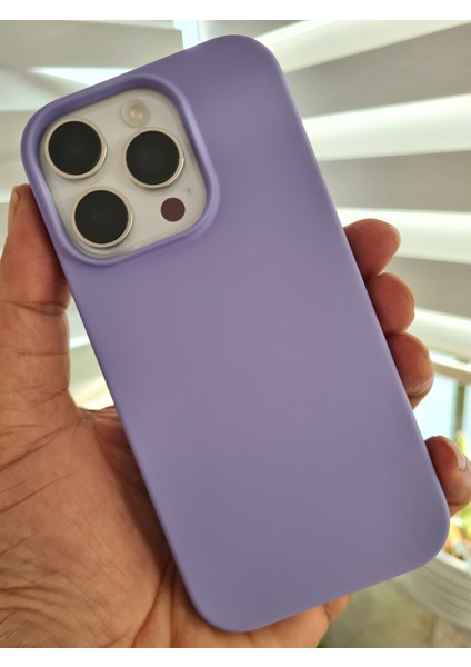 İphone 16 Pro İle Uyumlu LOGOSUZ İçi Kadife Esnek Silikon Lansman Kılıf