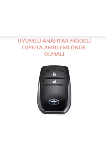 Toyota Yeni Kasa Chr C-Hr Camry Corolla Yaris Cross Prius Rav4 Anahtar Kılıf 2.resime Bakınız 2 Tuş fiyatları