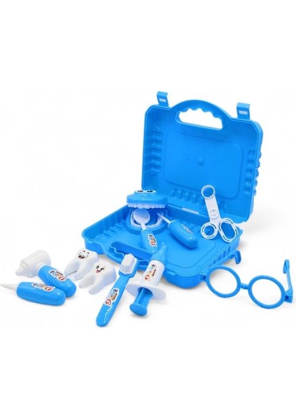 Doktor Dental Dişçi Oyuncak Seti Erkek Için Mavi Doktor Seti fiyatları