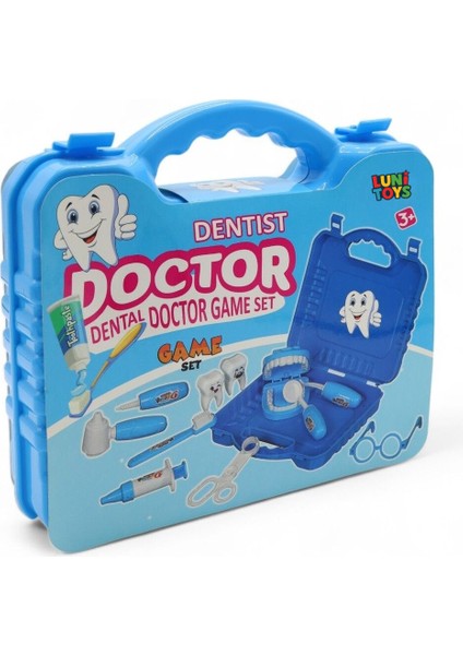 Doktor Dental Dişçi Oyuncak Seti Erkek Için Mavi Doktor Seti modelleri