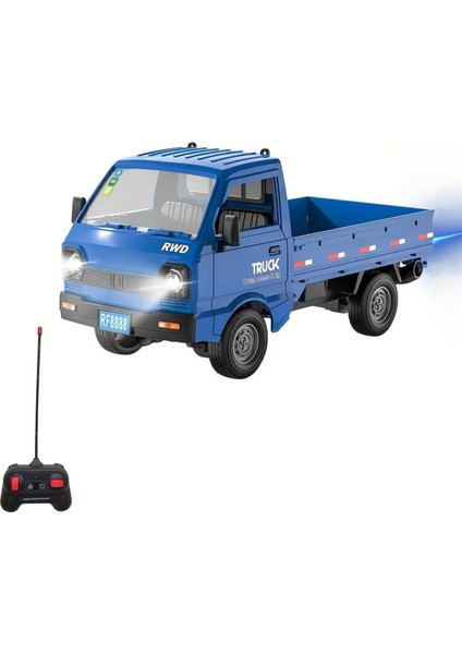 Uzaktan Kumandalı Rc Kamyonet, Işıklı, Buhar Atan, Şarjlı Iş Makinesi Araç Yük Taşıma Aracı Kamyonet