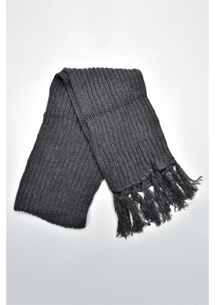 Unisex Selanik Örgü Püsküllü Atkı Standart fırsatları