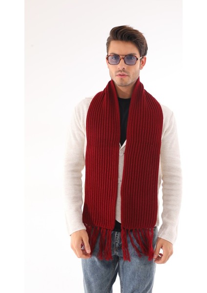 Unisex Selanik Örgü Püsküllü Atkı Standart modelleri