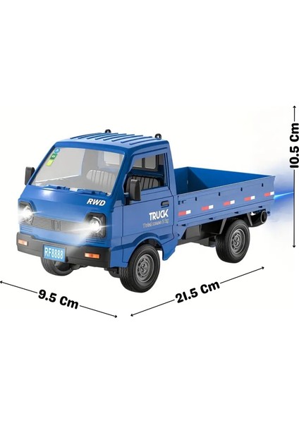 Uzaktan Kumandalı Rc Kamyonet, Işıklı, Buhar Atan, Şarjlı Iş Makinesi Araç Yük Taşıma Aracı Kamyonet indirimleri