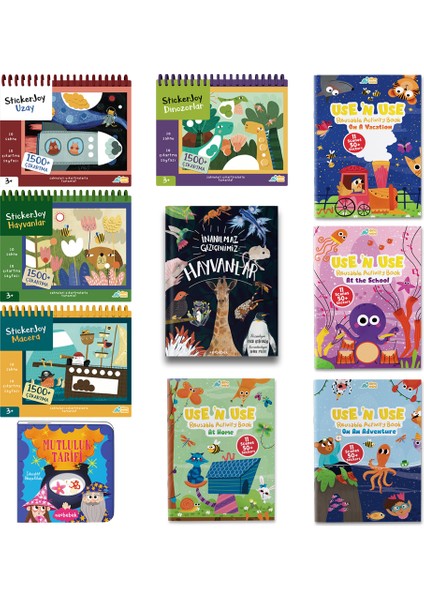 4 Yaş Süper Set (10 Kitap)