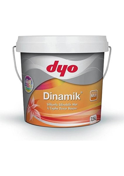 (2292) Sonbahar Havası 7,5lt Dinamik Mat Silikonlu Silinebilir Iç Cephe Duvar Boyası