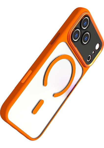 Nrzsnt Joko Apple Iphone 17 Pro Hazar Magsafe Kapak - Turuncu modelleri