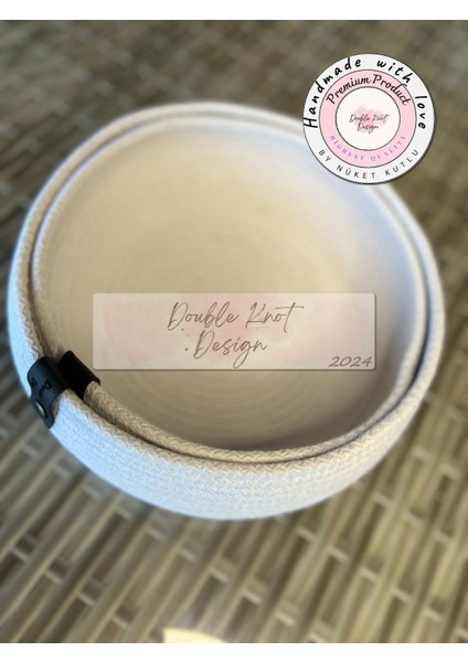 Bowl Sepet. 2li Set Masa Üstü Düzenleyici. Banyo,mutfak,salon,çocuk Odası