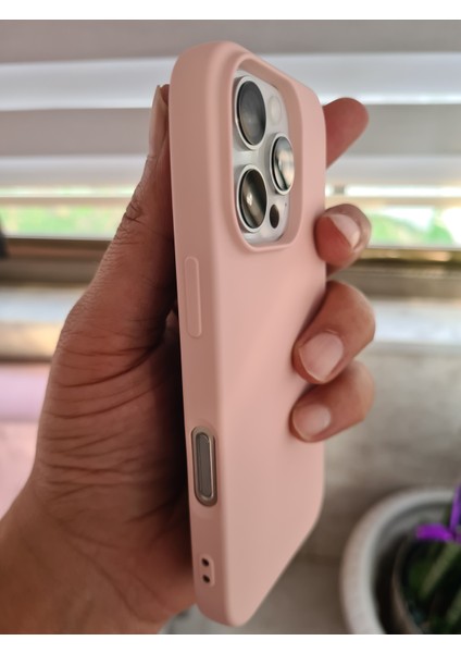 İphone 16 Pro İle Uyumlu LOGOSUZ İçi Kadife Esnek Silikon Lansman Kılıf fiyatları