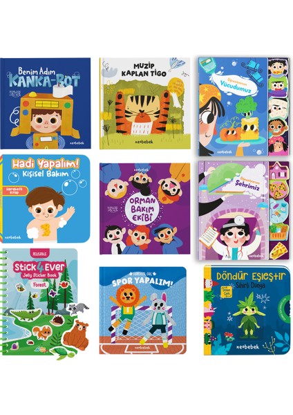 3 Yaş Süper Set (9 Kitap)