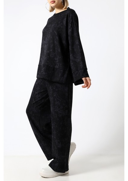 Baskılı Polyviskon Kumaş Ikili Takım – Rahat ve Şık Tunik & Pantolon Kombini fiyatları