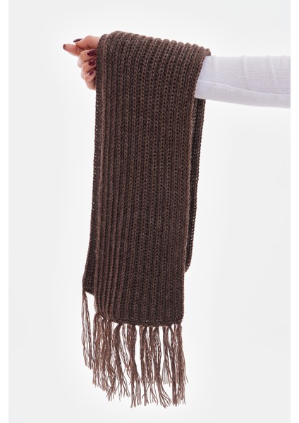 Unisex Selanik Örgü Püsküllü Atkı Standart fiyatları