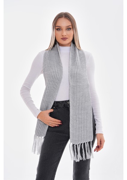 Unisex Selanik Örgü Püsküllü Atkı Standart fiyatları