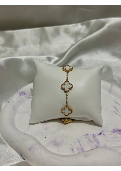 316L Çelik Kadın Yonca Kadın Bileklik fırsatları