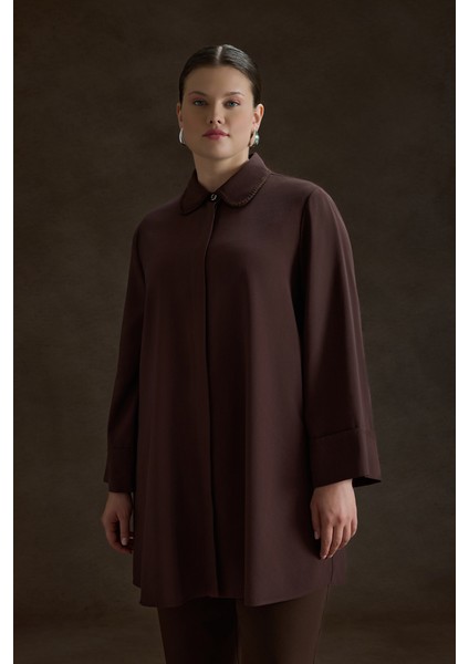 Çoban Dikişli Modal Tunik