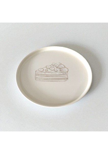 Metal Kek ve Pasta Standı Kek Tabağı 24 cm Paslanmaz Ikramlık modelleri