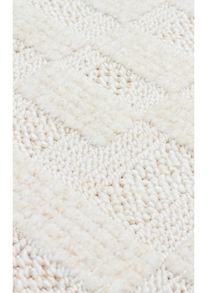 Hurgada 02 White Yumuşak Modern Iskandinav Tarzlı Yolluk, Koridor, Salon, Oturma Odası Halısı fırsatları