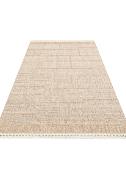 Hurgada 03 Beıge Yumuşak Modern Iskandinav Tarzlı Yolluk, Koridor, Salon, Oturma Odası Halısı indirimleri