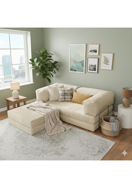 200X200 Köşe Takımı |kadife | Köşe Koltuk | Modüler Köşe Takımı | Yataklı L Koltuk | Fitilli Kadife | Yıkanabilir Fitilli Kadife Kumaş fiyatları