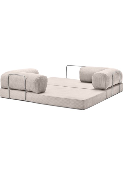 200X200 Köşe Takımı |kadife | Köşe Koltuk | Modüler Köşe Takımı | Yataklı L Koltuk | Fitilli Kadife | Yıkanabilir Fitilli Kadife Kumaş