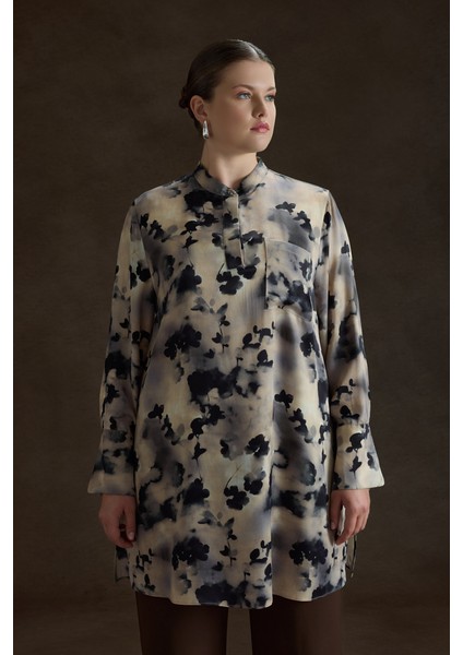 Desenli Viscon Tunik fiyatları