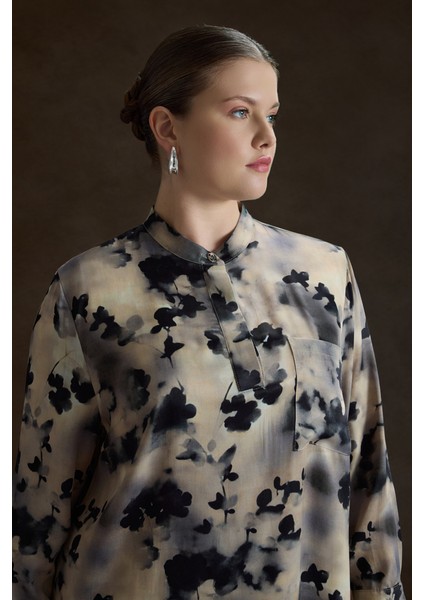 Desenli Viscon Tunik modelleri