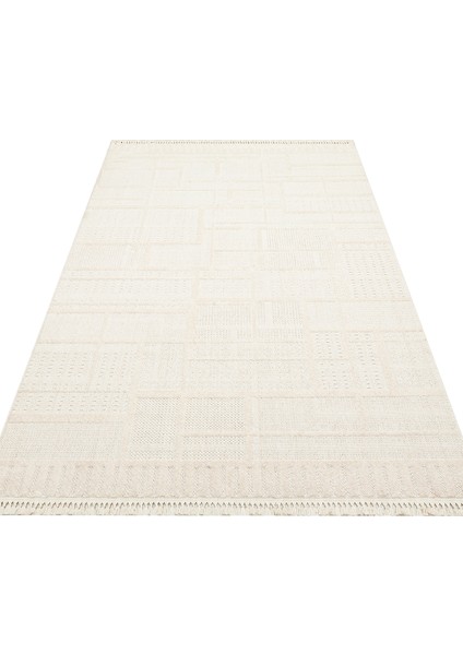 Hurgada 03 White Yumuşak Modern Iskandinav Tarzlı Yolluk, Koridor, Salon, Oturma Odası Halısı indirimleri