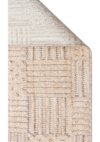 Hurgada 05 Beıge Gold Yumuşak Modern Iskandinav Tarzlı Yolluk, Koridor, Salon, Oturma Odası Halısı fiyatları