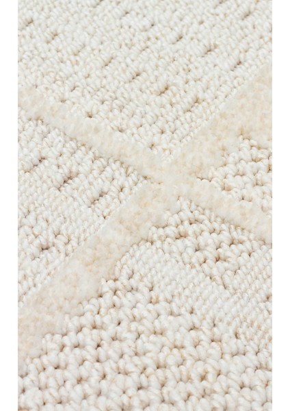 Hurgada 03 White Yumuşak Modern Iskandinav Tarzlı Yolluk, Koridor, Salon, Oturma Odası Halısı fırsatları