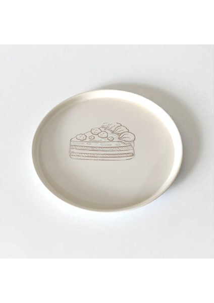 Metal Kek ve Pasta Standı Kek Tabağı 24 cm Paslanmaz Ikramlık modelleri