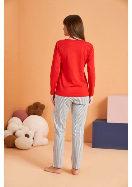 Kadın Patlı Pijama Takım modelleri