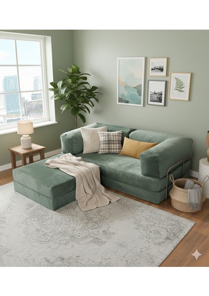 200X200 Köşe Takımı |kadife | Köşe Koltuk | Modüler Köşe Takımı | Yataklı L Koltuk | Fitilli Kadife | Yıkanabilir Fitilli Kadife Kumaş fiyatları