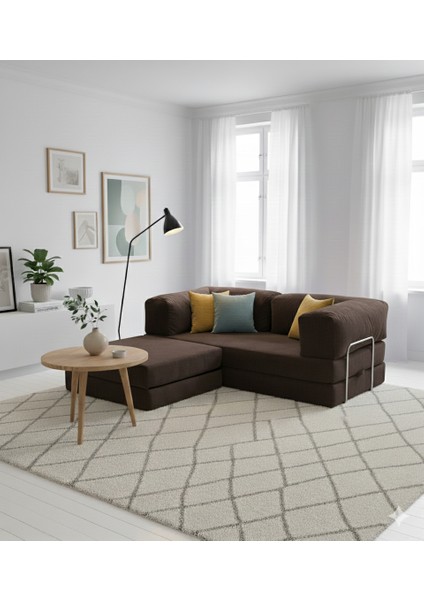 200X200 Köşe Takımı |kadife | Köşe Koltuk | Modüler Köşe Takımı | Yataklı L Koltuk | Fitilli Kadife | Yıkanabilir Fitilli Kadife Kumaş modelleri