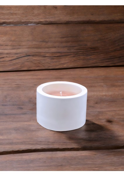 Dekoratif Minimal Silindirik Hoş Kokulu %100 Doğal Soya Mum Modern ve Şık Tasarım Ev ve Ofis Dekorasyonu, Medıtasyon–yoga Alanları, Romantik Ortamlar ve Özel Günler Için Zarif ve Estetik Hediyelik fırsatları