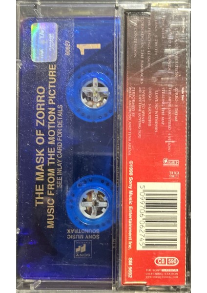Kaset The Mask Of Zorro Soundtrack Kaset fiyatları