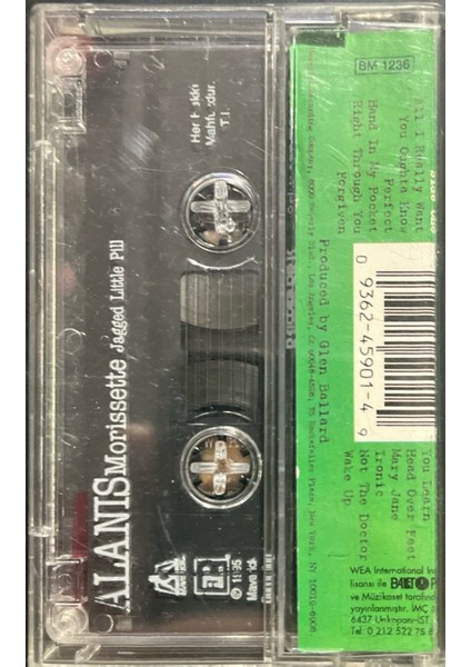 Kaset Alanis Morisette Jagged Little Pill Kaset fiyatları