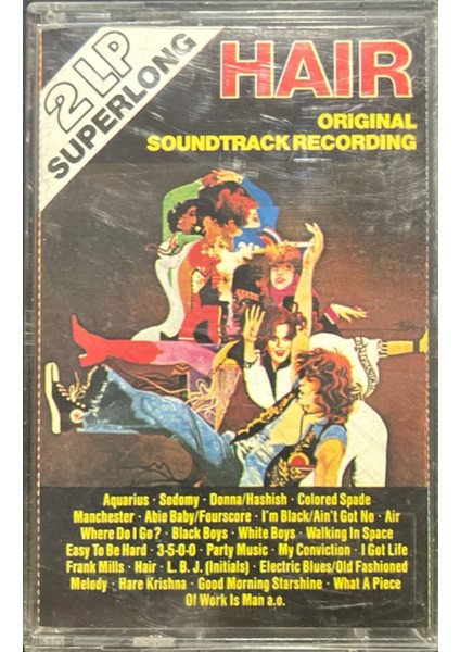 Kaset Hair Soundtrack Kaset