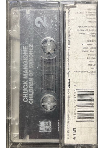Kaset Chuck Mangione Children Of Sanchez Kaset fiyatları