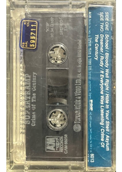Kaset Supertramp Crime Of The Century Kaset fiyatları
