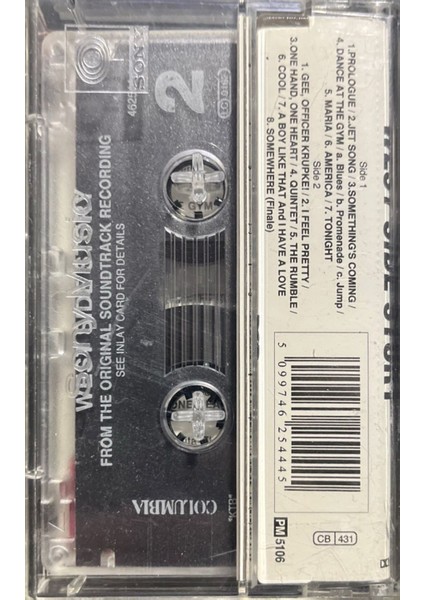 Kaset West Side Story Soundtrack Kaset fiyatları