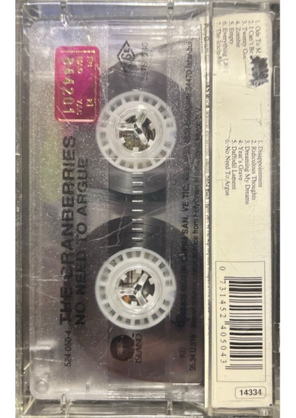 Kaset The Cranberries No Need To Argue Kaset fiyatları