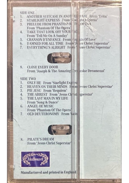 Kaset The Music Of Andrew Lloyd Webber Volume 1 Kaset fiyatları