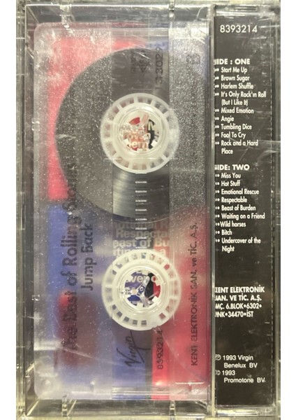 Kaset The Best Of The Rolling Stones Kaset fiyatları