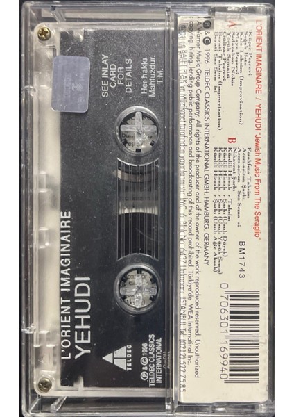 Kaset Yehudi Orient Imaginaire Kaset fiyatları