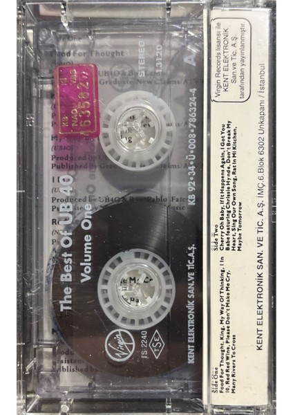 Kaset The Best Of UB40 Kaset fiyatları